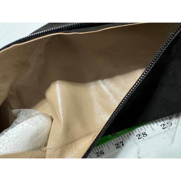 Valentino Garavani Italian Soft Suede Tall Boots Bow Detail 36 1/2 US 6 - Picture 9 of 12